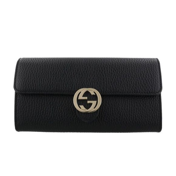 Gucci Long Wallet Black - Picture 1 of 7